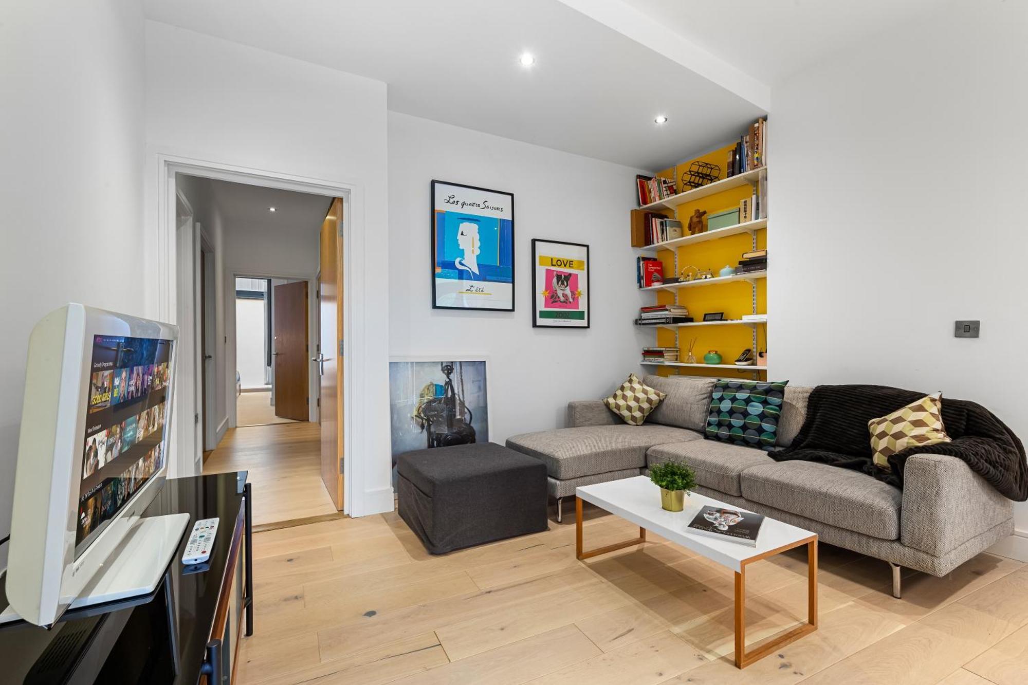 Trendy 2 Bed Flat In Greenwich With Car Parking London Kültér fotó