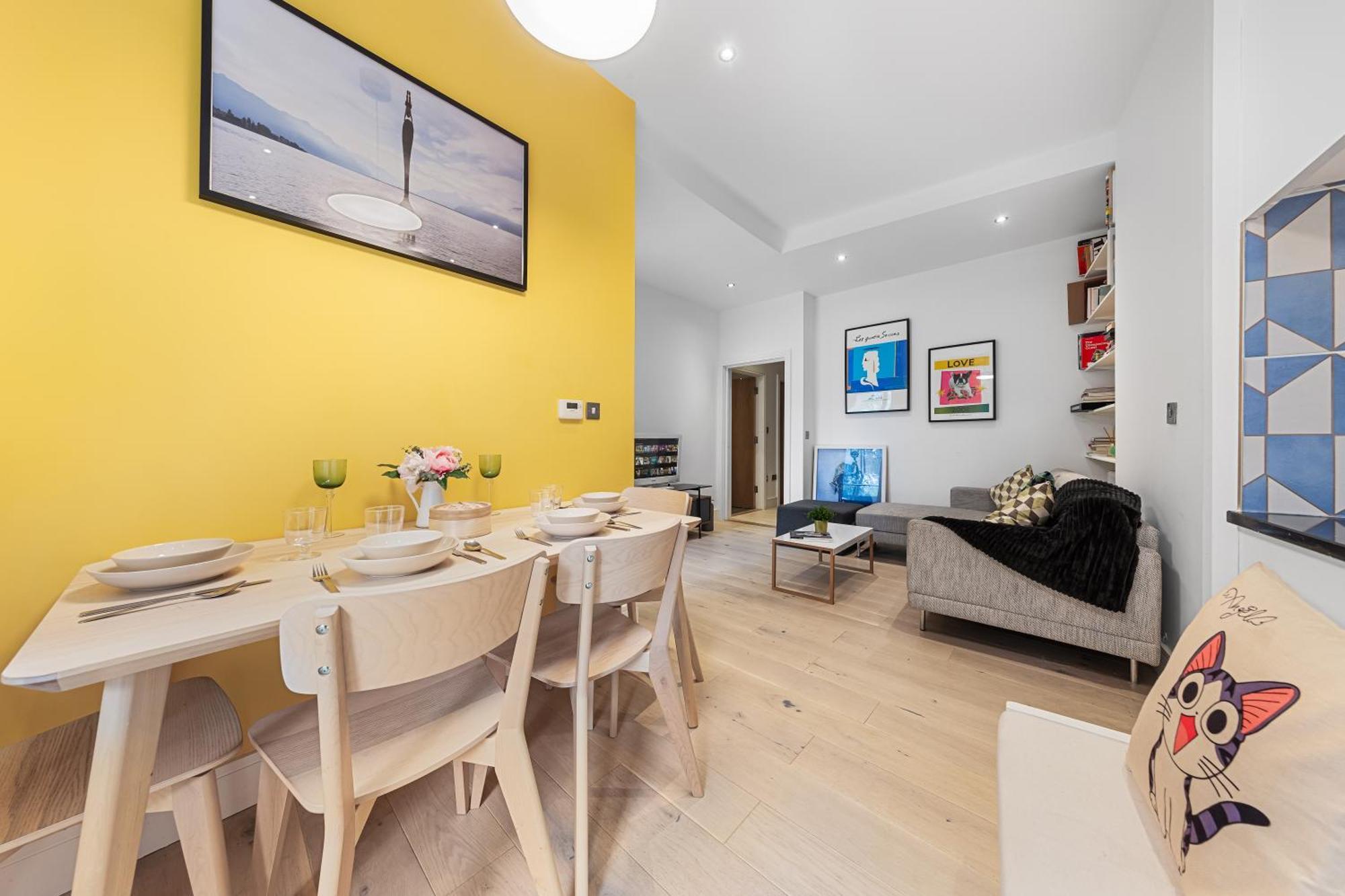 Trendy 2 Bed Flat In Greenwich With Car Parking London Kültér fotó