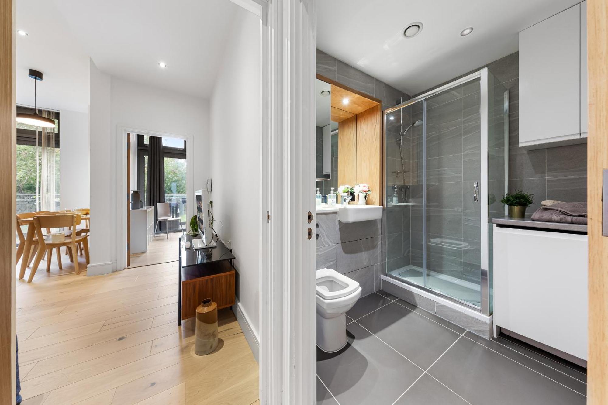 Trendy 2 Bed Flat In Greenwich With Car Parking London Kültér fotó